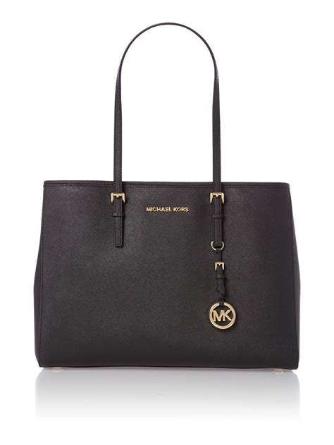 michael kors medium black tote